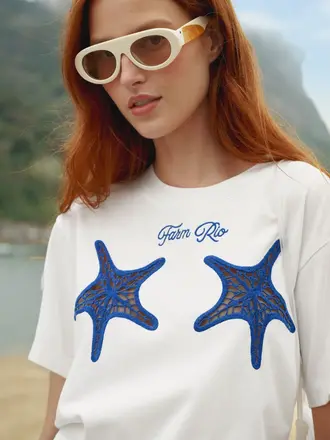 FARM Rio Starfish relaxed T-shirt