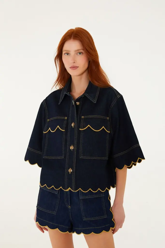 FARM Rio Scallop short