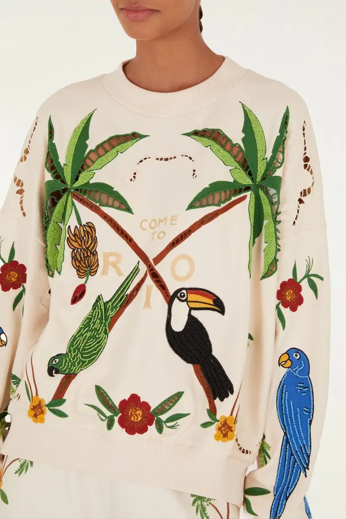 FARM Rio Come to Rio sweater