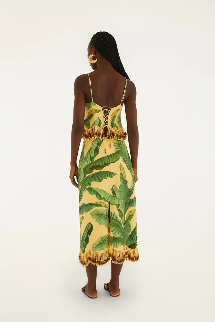 FARM Rio Banana skirt