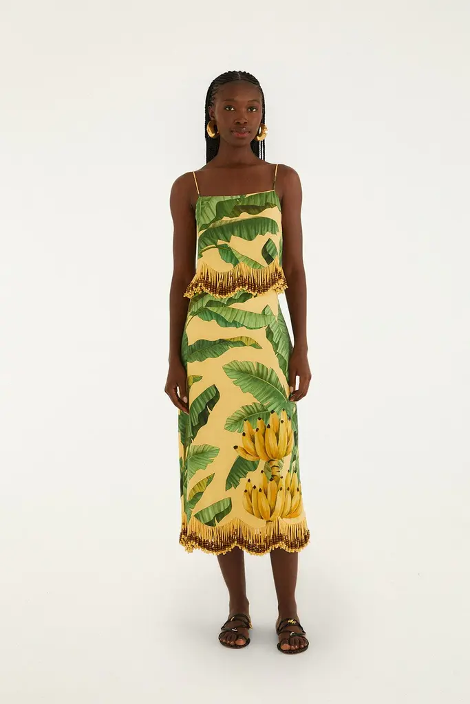 FARM Rio Banana skirt