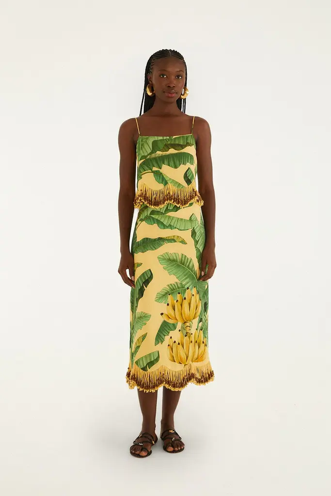 FARM Rio Banana skirt