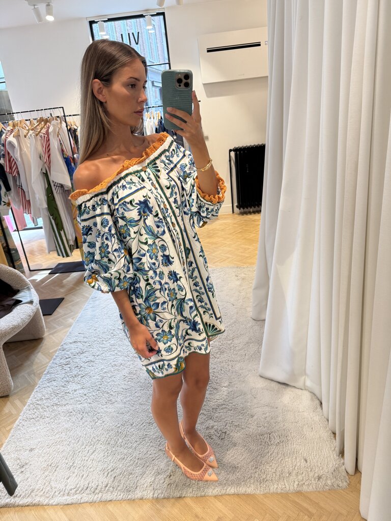 FARM Rio Flora mini dress
