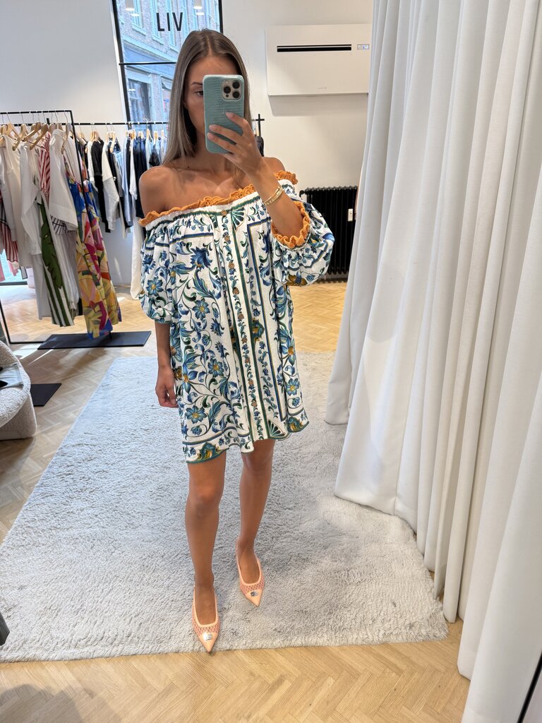 FARM Rio Flora mini dress
