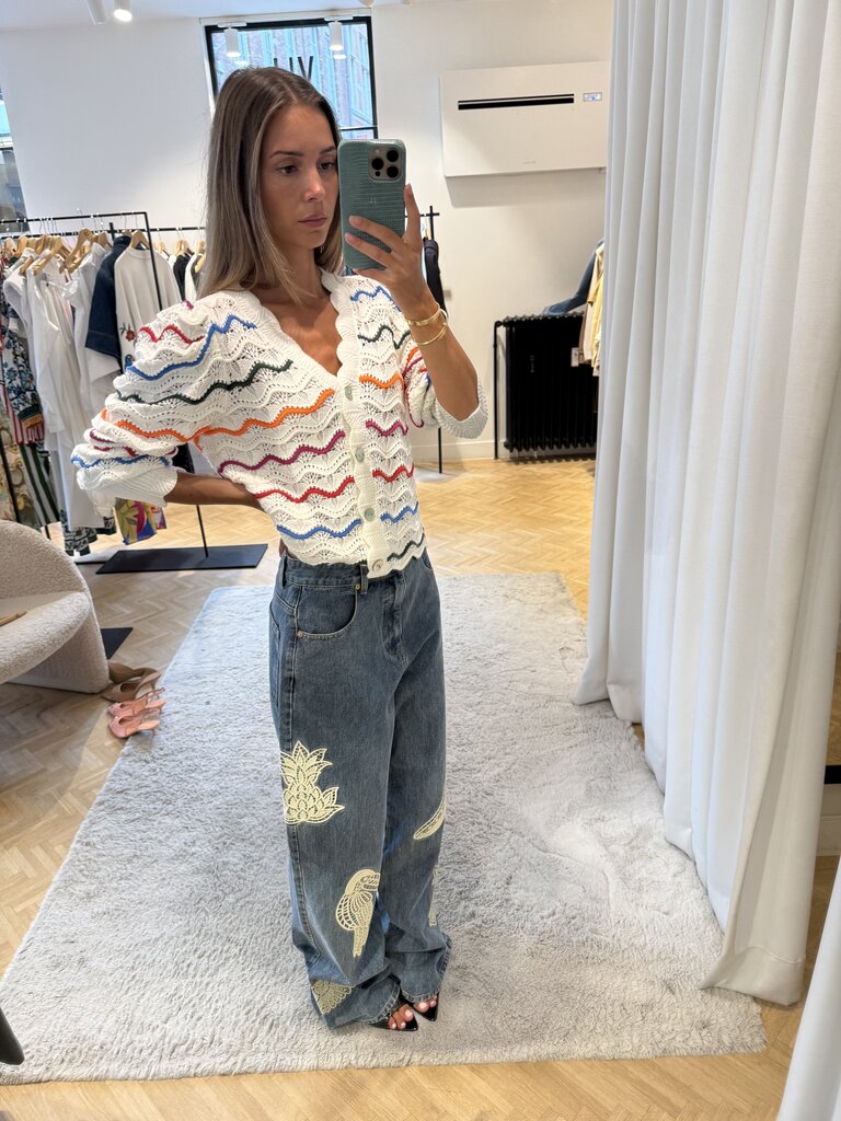 FARM Rio Birds lace pants