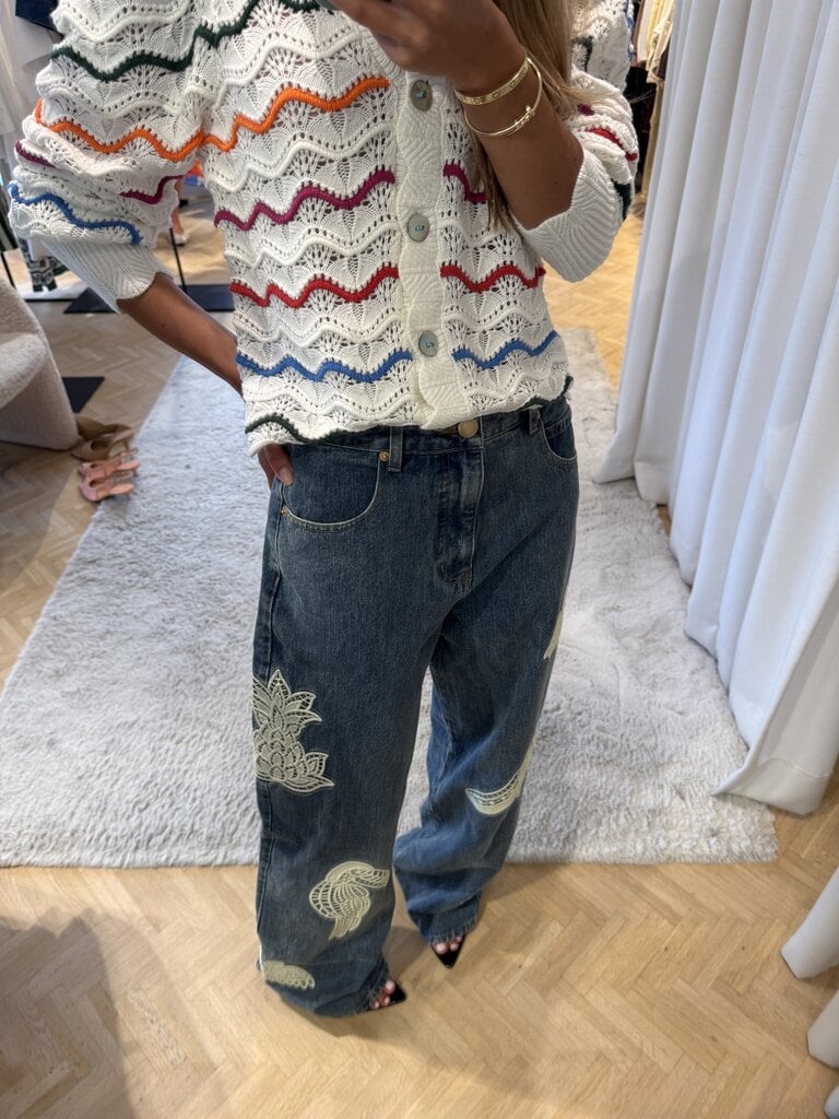 FARM Rio Birds lace pants