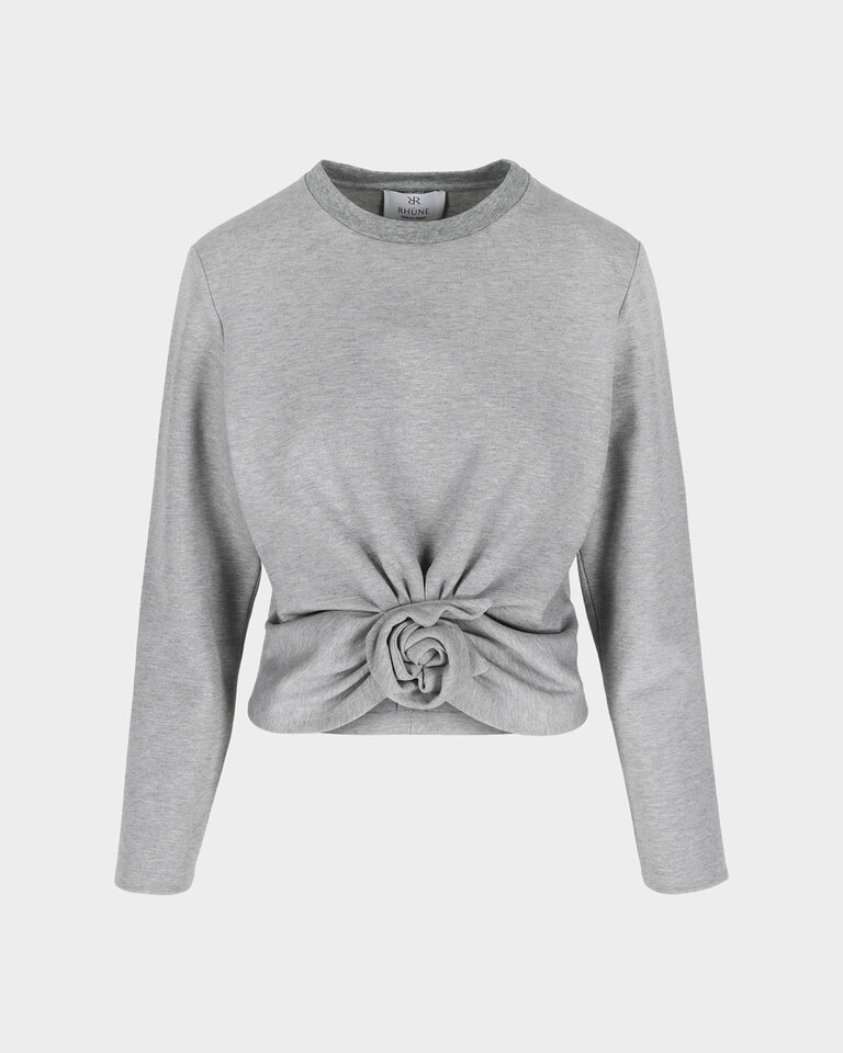 Rhune Nya top grey