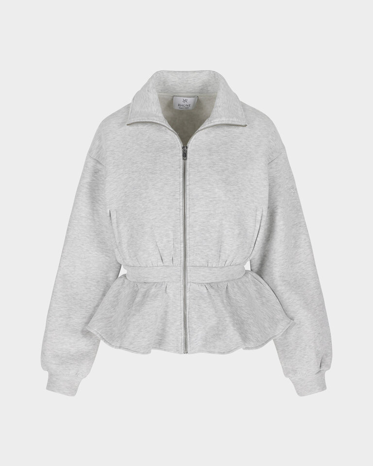 Rhune Kaia sweater jacket lightgrey