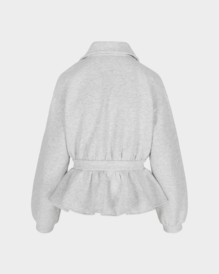 Rhune Kaia sweater jacket lightgrey