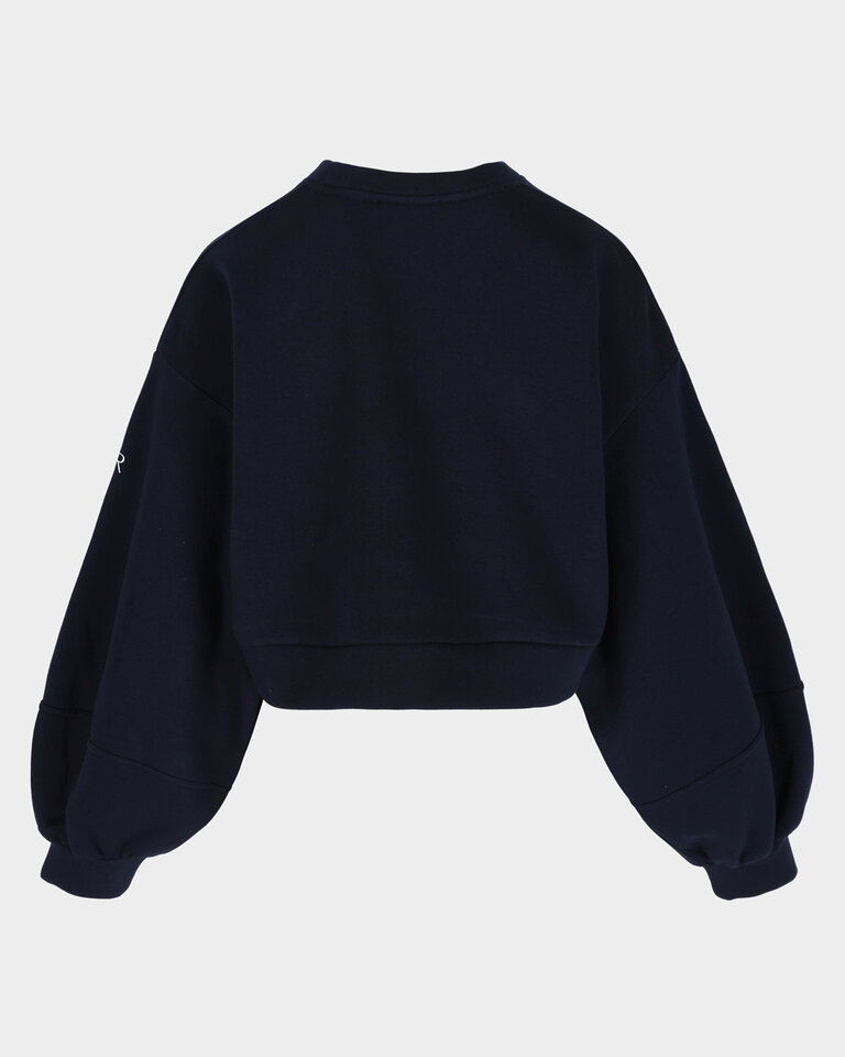 Rhune Lorelie boxy sweat navy