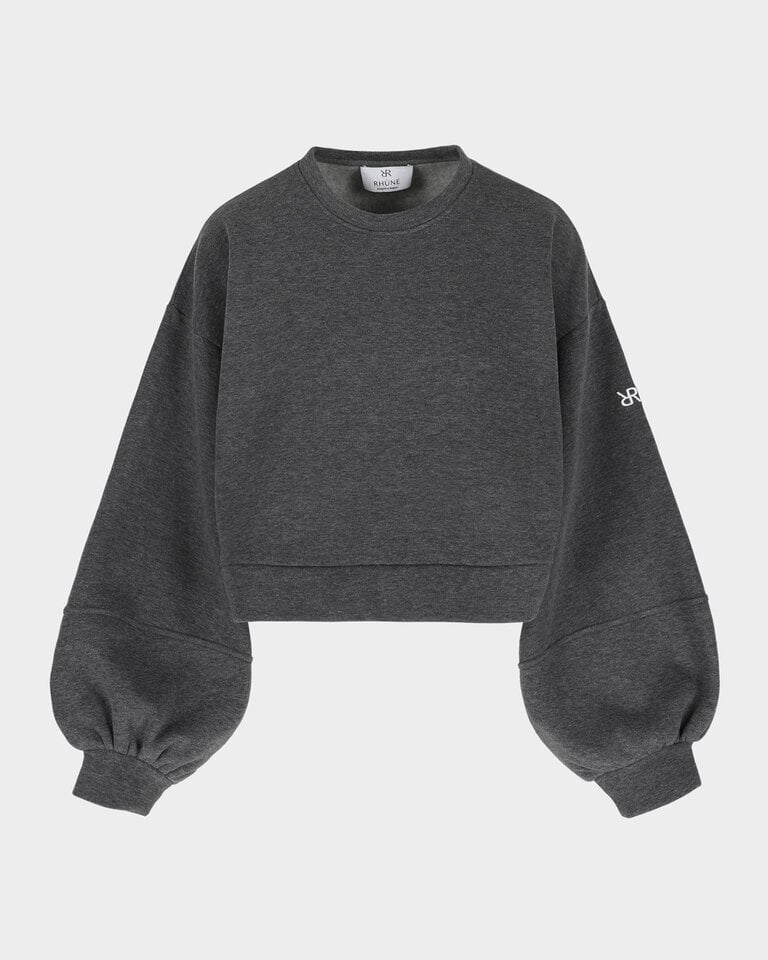 Rhune Lorelie boxy sweat darkgrey