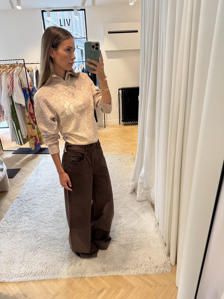 Chocolate denim