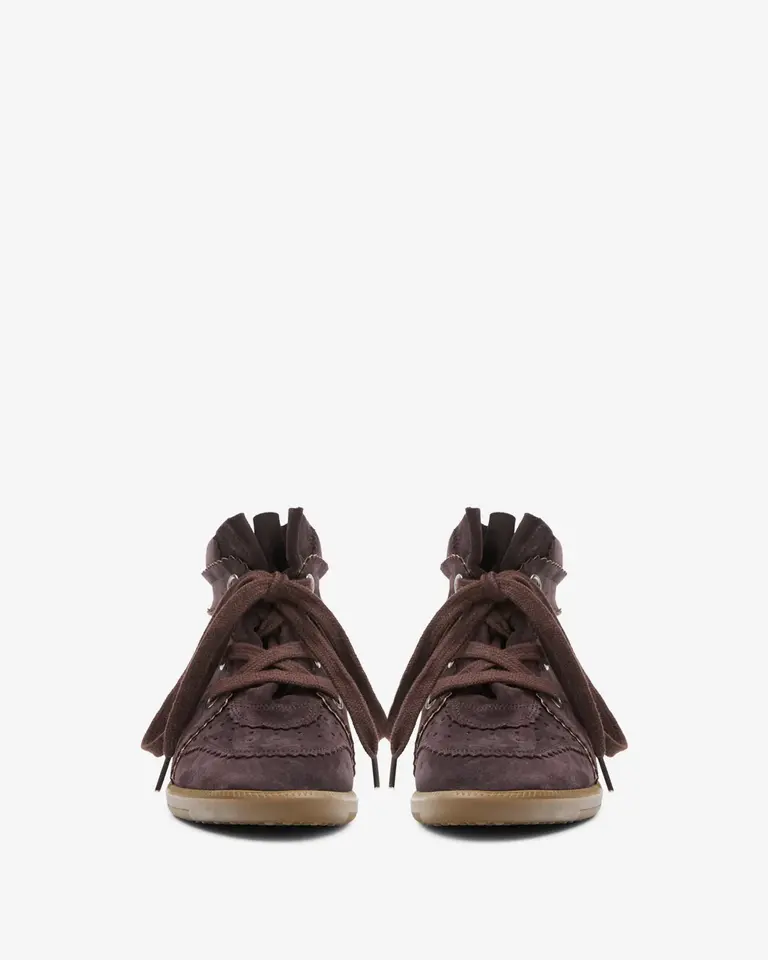Bobby wedge sneaker chocolate