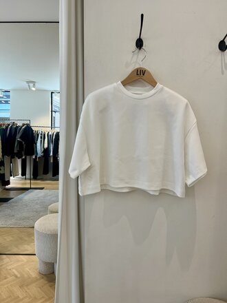 Rhune Ibbe boxy oversized top white