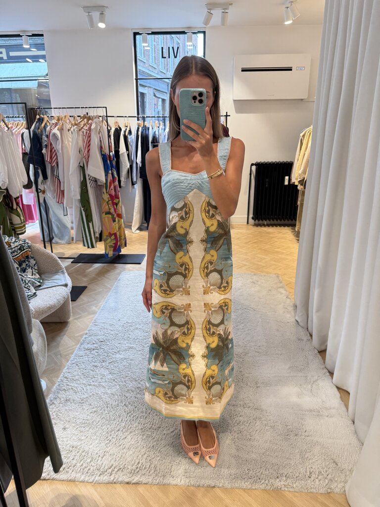 FARM Rio Royal sea dress