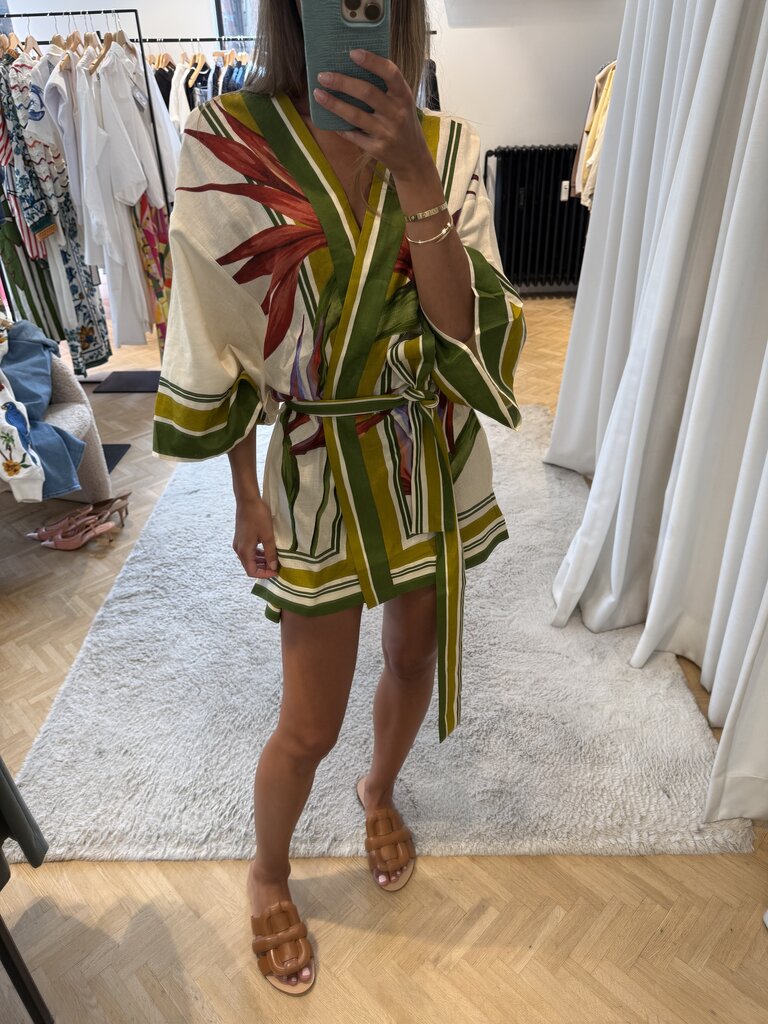FARM Rio Strilitzia kimono