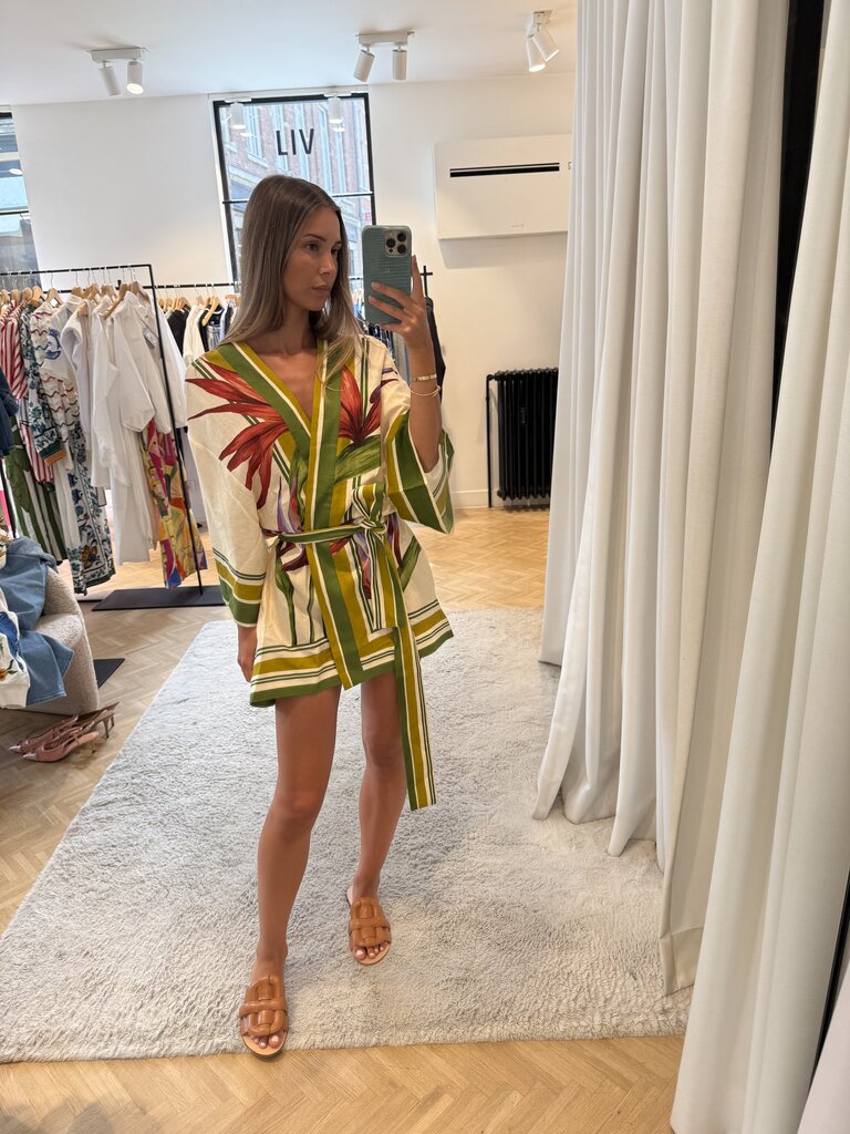 FARM Rio Strilitzia kimono