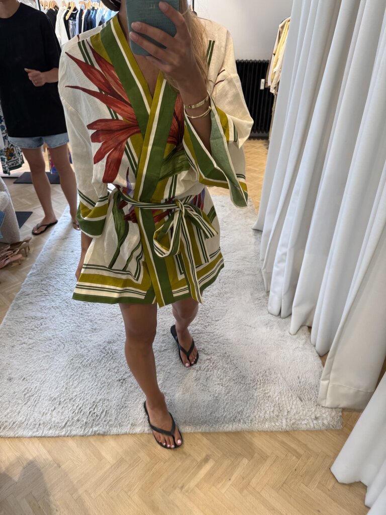 FARM Rio Strilitzia kimono