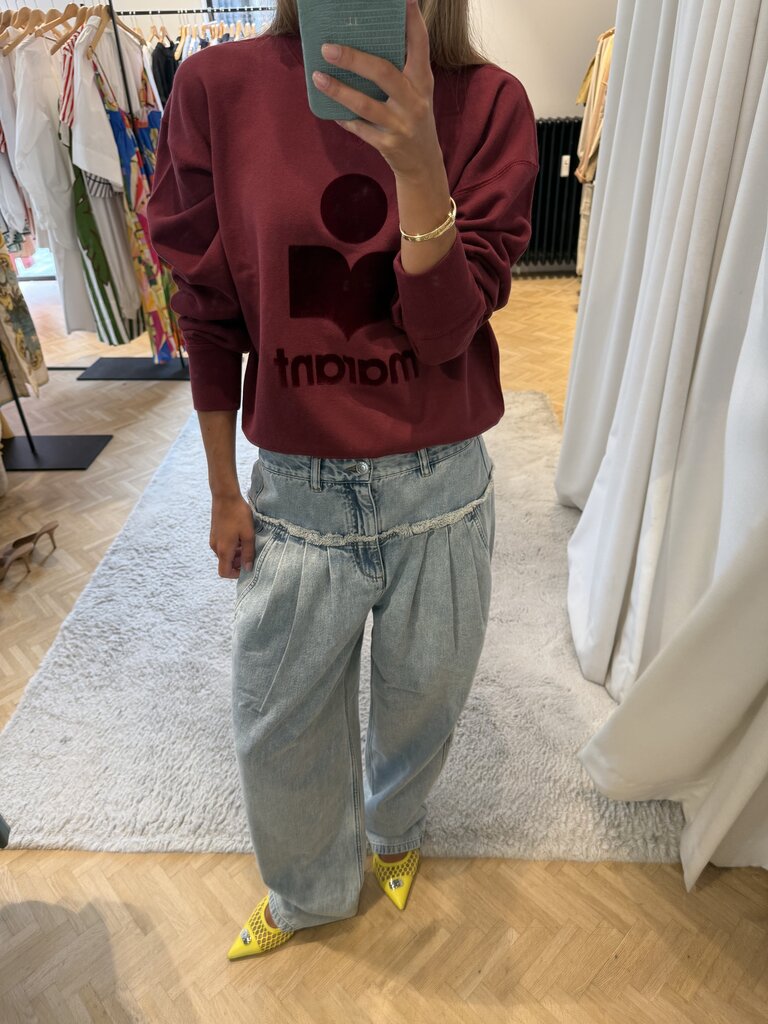 Moby sweater burgundy