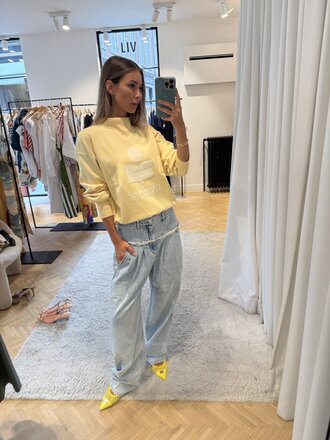 Moby sweater softyellow