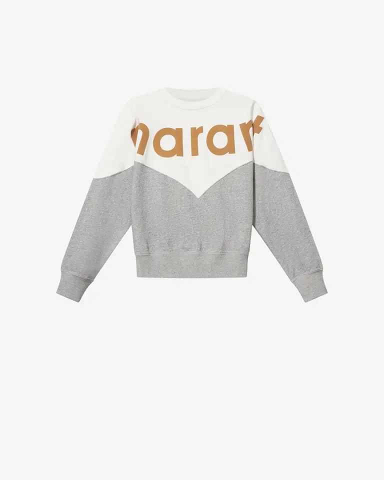 Houston sweater offwhite/grey