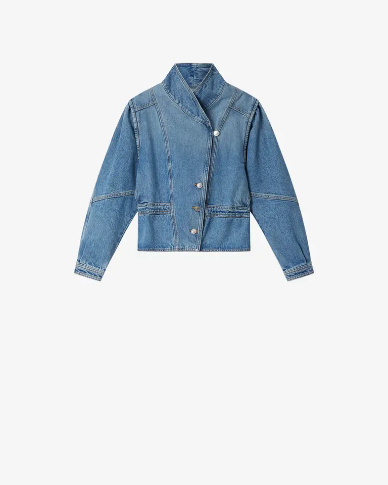 Structured denim jacket