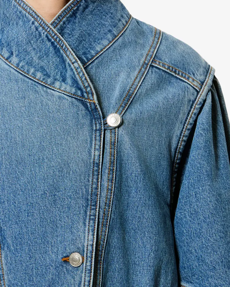 Structured denim jacket
