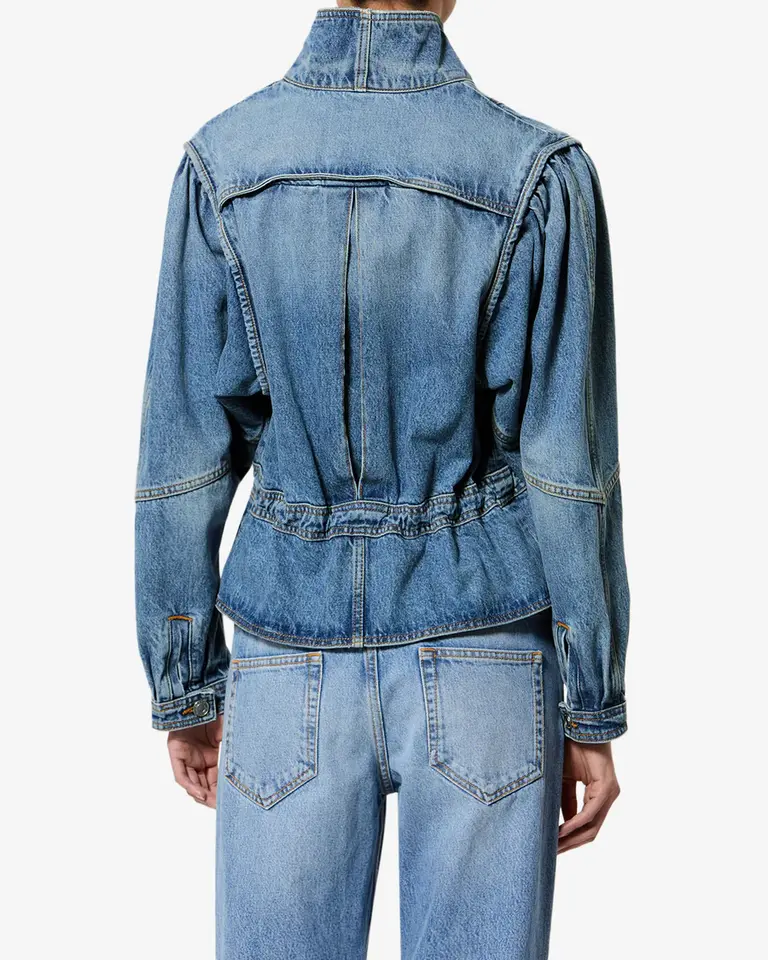 Structured denim jacket