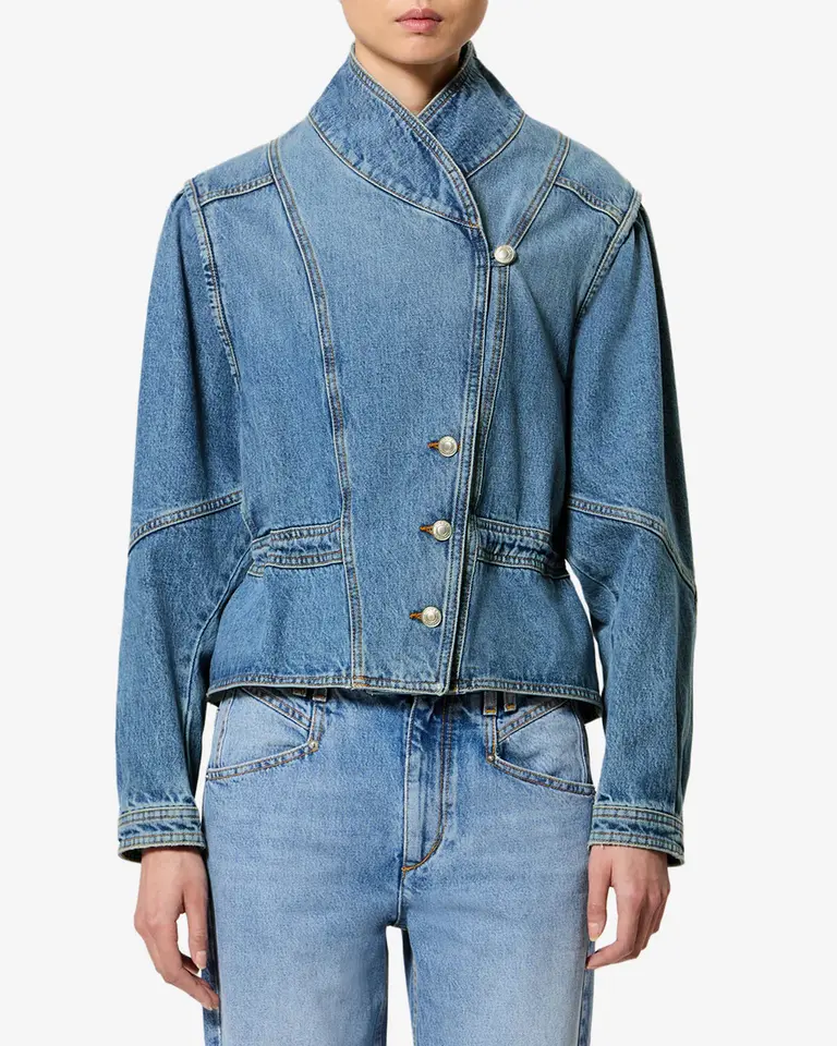 Structured denim jacket