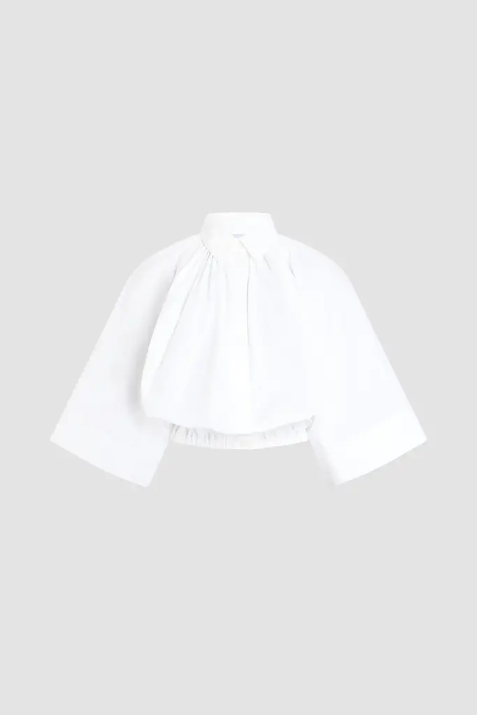 Patou Voluminous white blouse