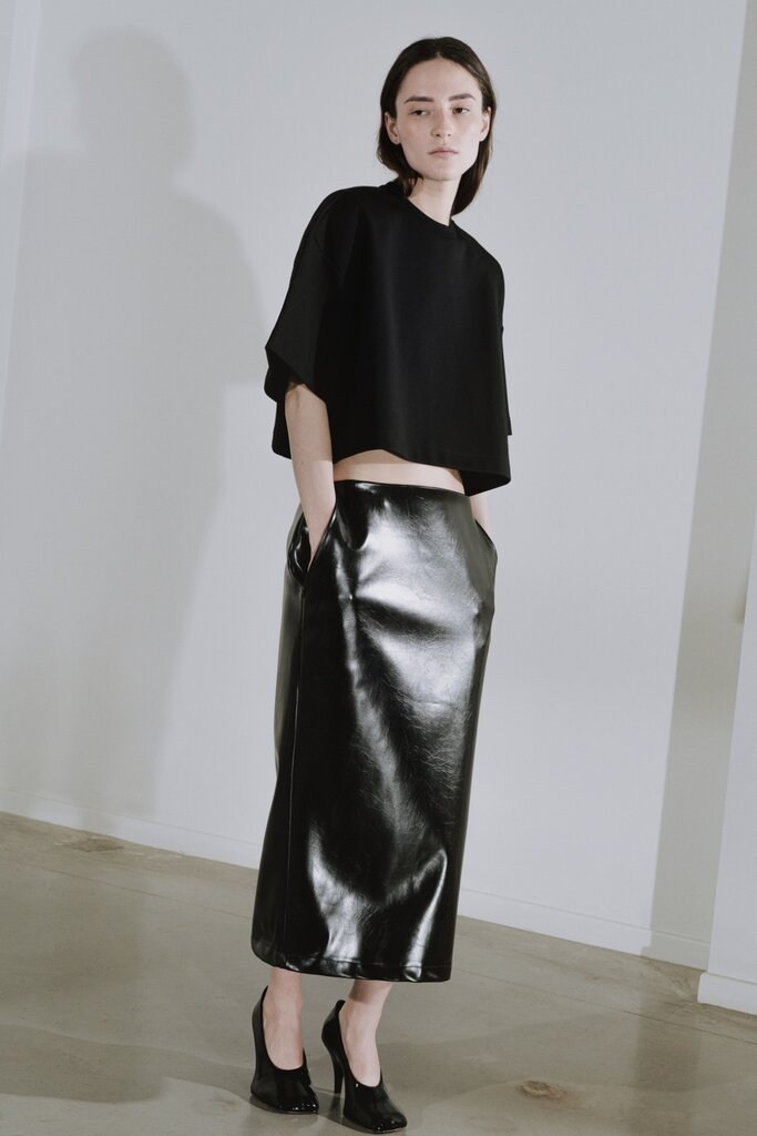 Rhune Ibbe boxy oversized top black