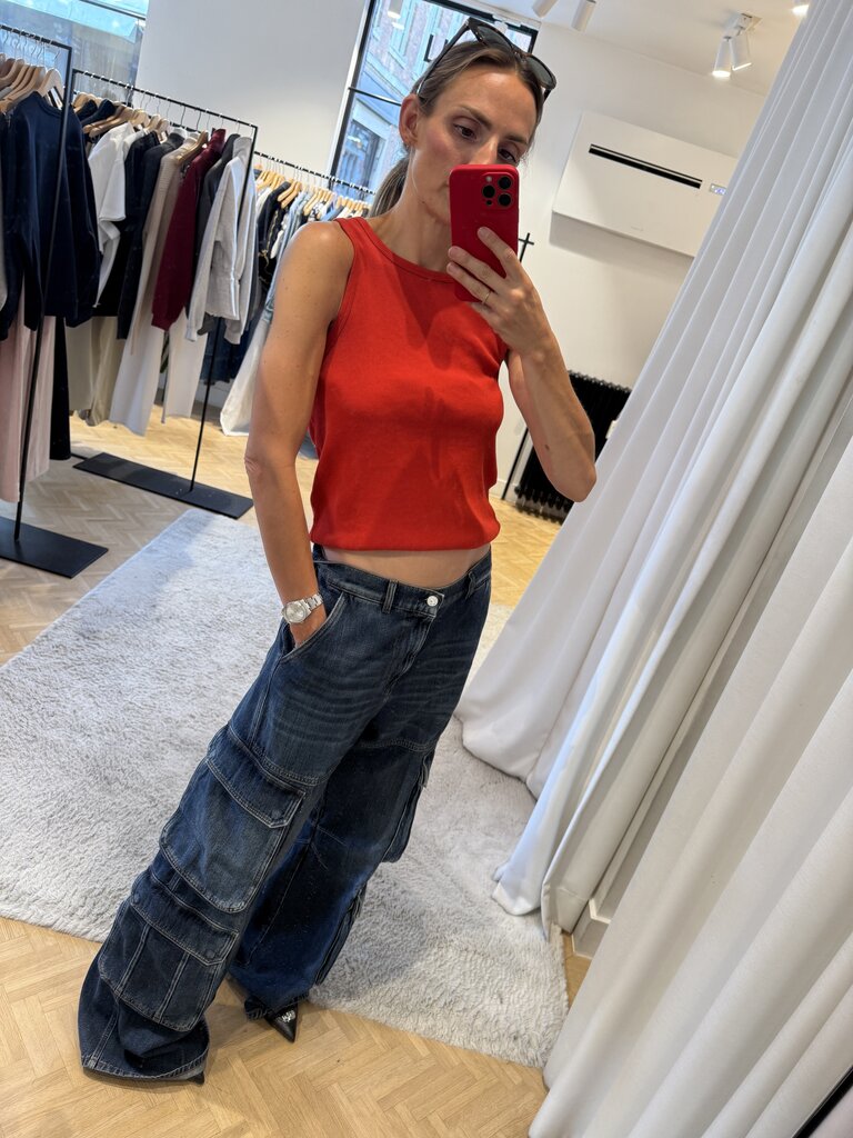 Xirena Red tanktop