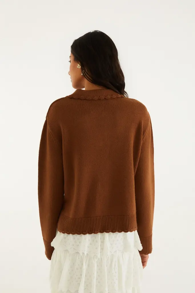 FARM Rio Countryside cow sweater