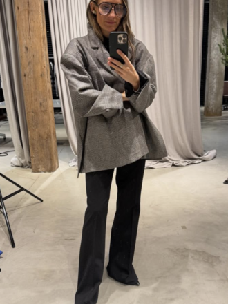 Rhune Anouk blazer Prince de Galle grey