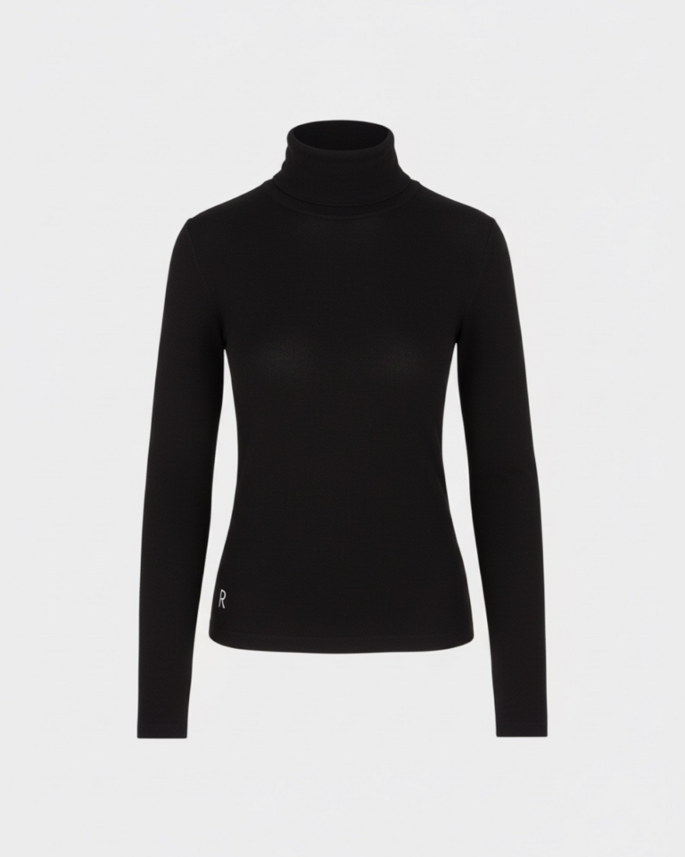 Rhune Cael fine turtleneck black