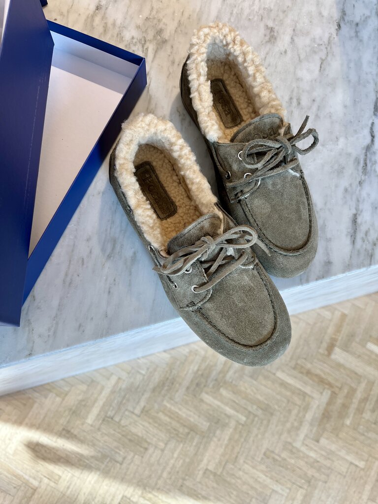 Posa Loafer fur suede khaki