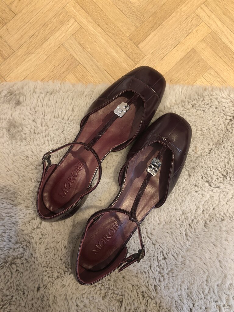 Florence ballerina burgundy