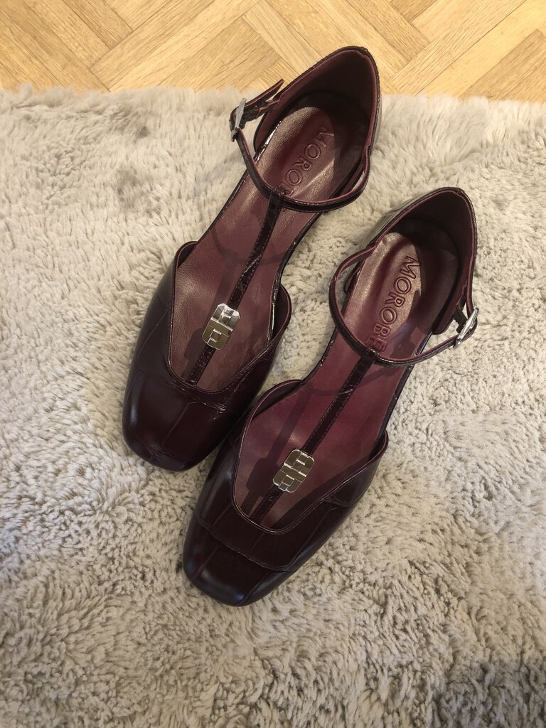 Florence ballerina burgundy