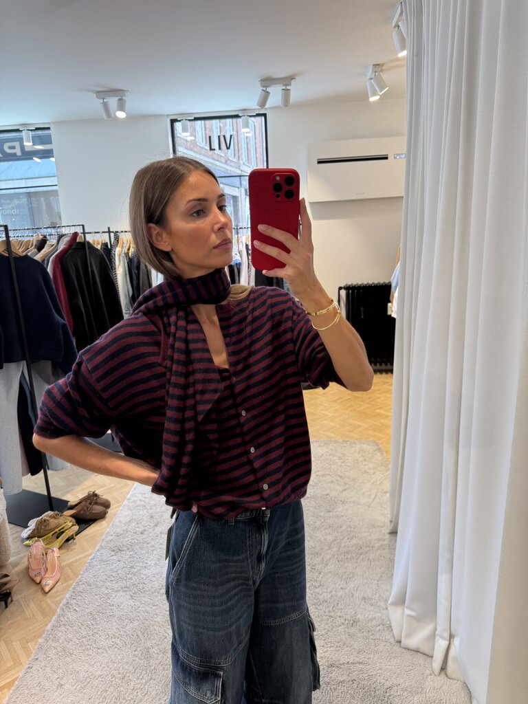 Raff Alixe striped cardi BN