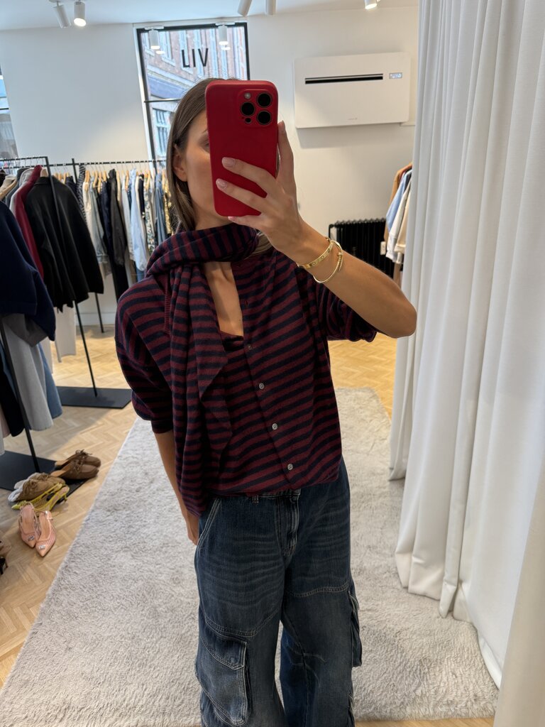 Raff Alixe striped cardi BN