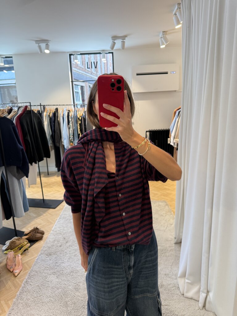 Raff Alixe striped cardi BN