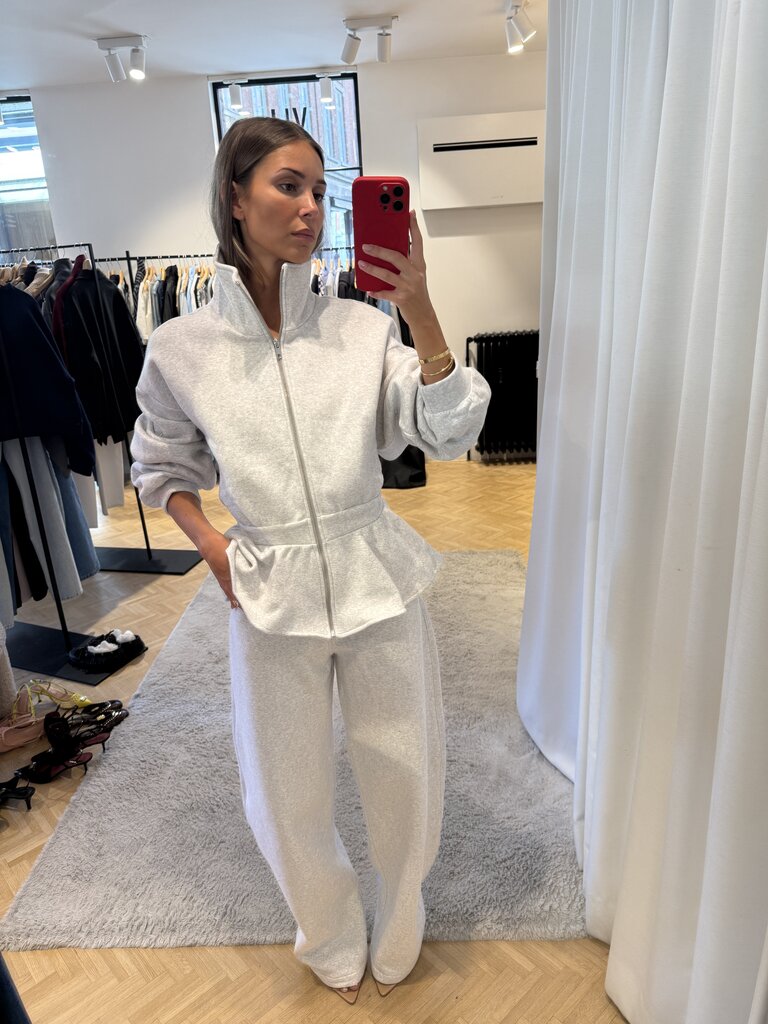Rhune Kaia sweater jacket lightgrey