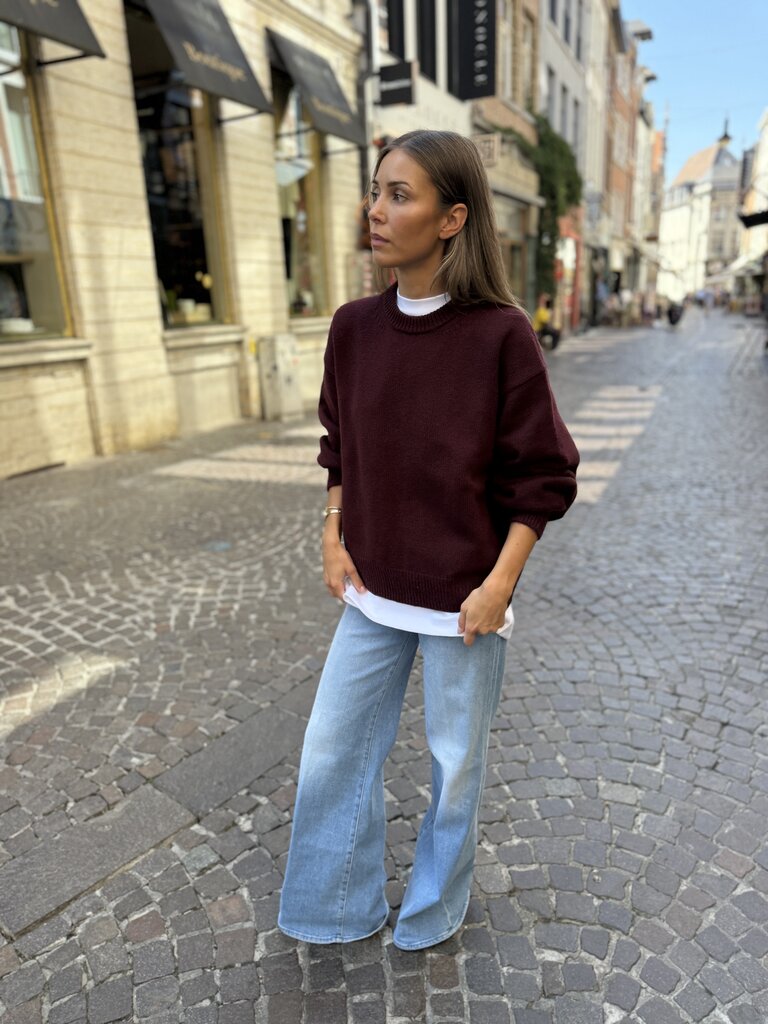 Rhune June knit bordeaux