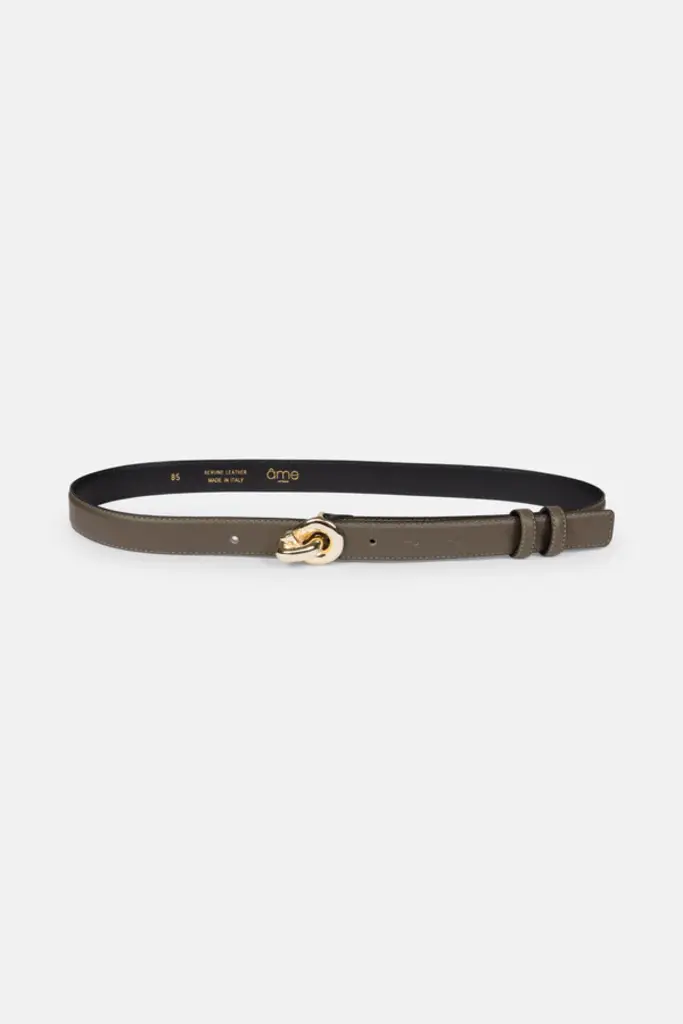 Knot Belt Khaki