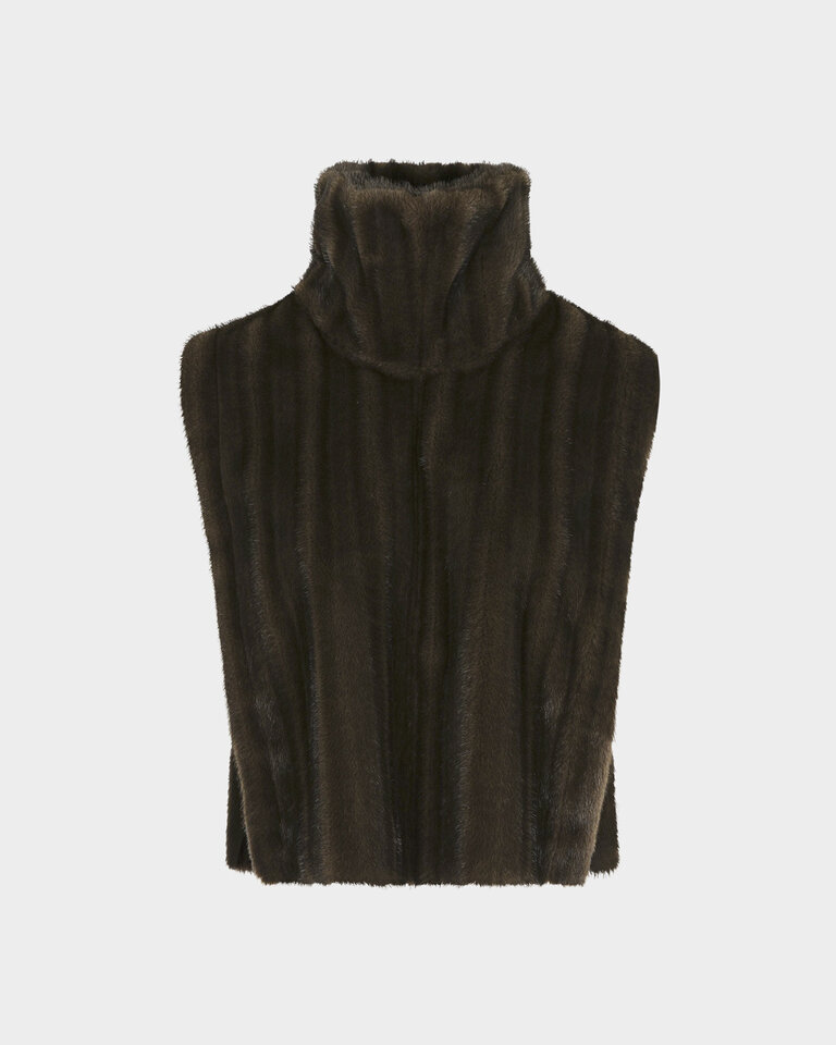 Rhune Basil Gilet Brown
