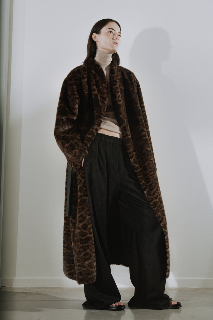 Rhune Millie Coat Leopard