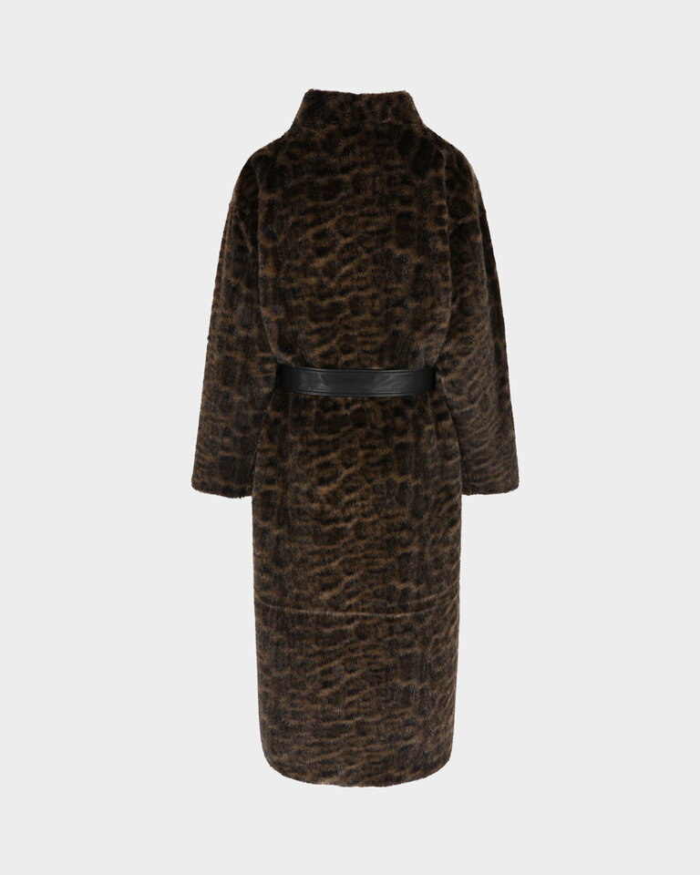 Rhune Millie Coat Leopard