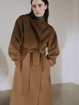 Rhune Chocolate Coat Olive Green