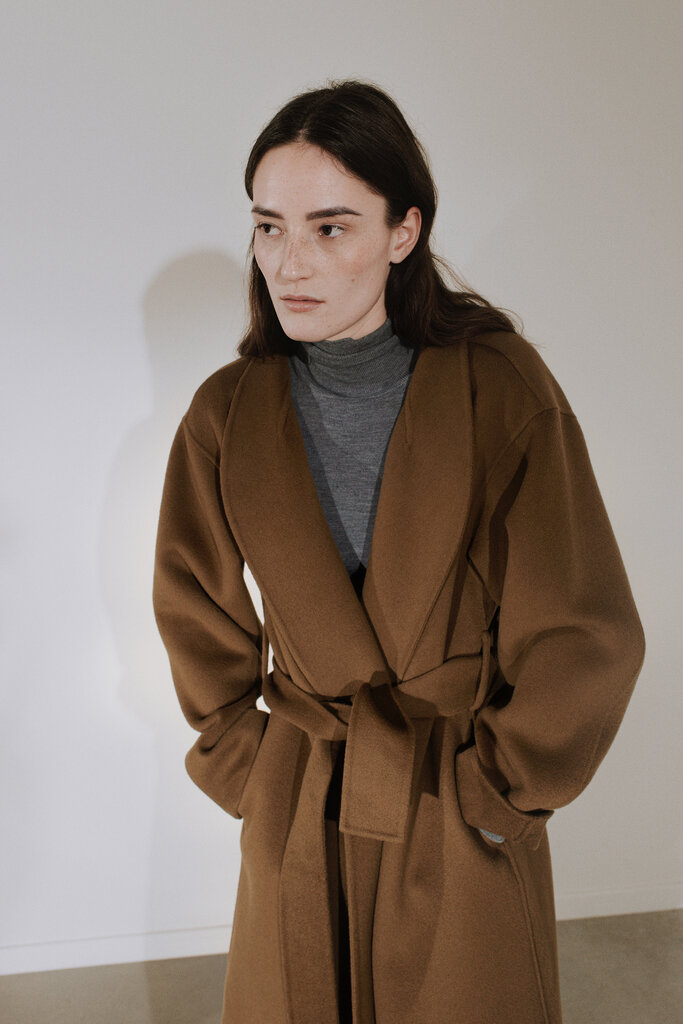 Rhune Chocolate Coat Olive Green