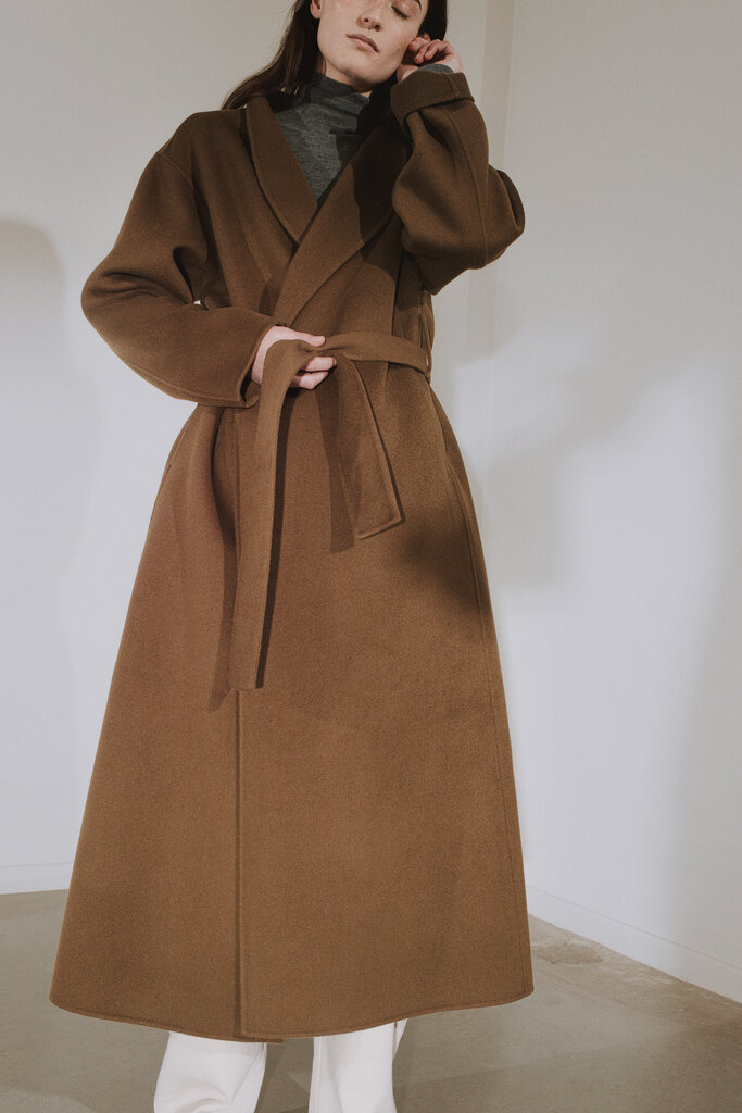 Rhune Chocolate Coat Olive Green